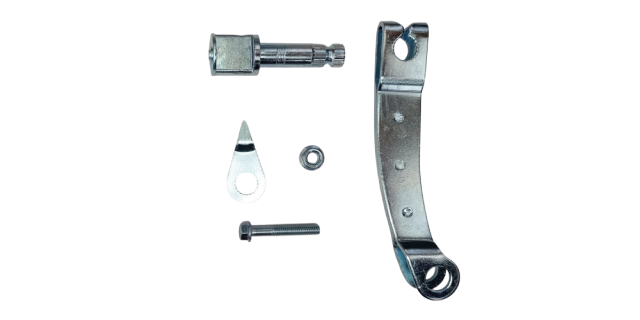 KIT LEVA DE FRENO TRAS CON EJE BAJAJ PULSAR 150-PULSAR 180 V09-CLASICA-BLACK TEC-DTS-I TEC-PULSAR II-DISCOVER 135 SUPREME-DISCOVER DTS-I-DISCOVER 125 MV (5 PIEZAS)