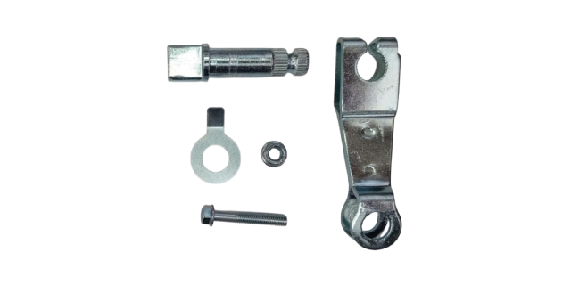 KIT LEVA DE FRENO TRAS CON EJE YAMAHA RX100-115 (5 PIEZAS)