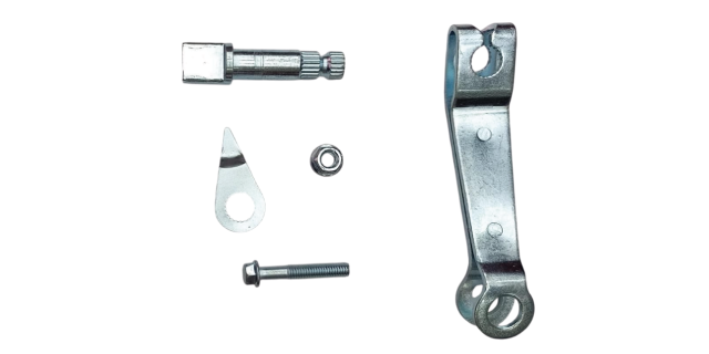 KIT LEVA DE FRENO TRAS CON EJE BAJAJ BOXER CT100 (5 PIEZAS)