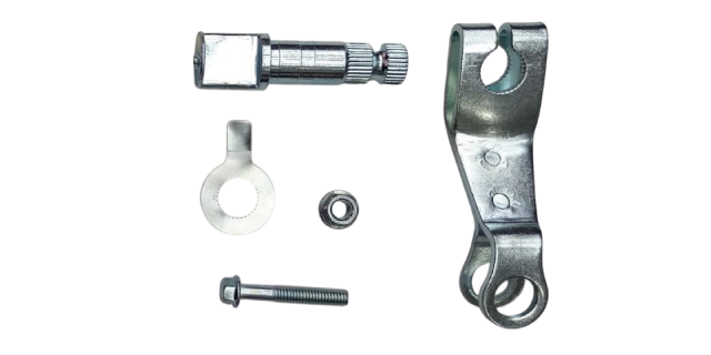 KIT LEVA DE FRENO TRAS CON EJE AKT DYNAMIC 125-125SC 125SCR-AKT JET4 125-JET5 150 (5 PIEZAS)