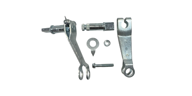 KIT LEVA DE FRENO TRAS CON EJE TVS RTR 160 - 180 2V MV (5 PIEZAS)