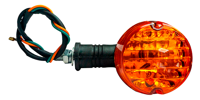DIRECCIONAL BAJAJ BOXER BM100 DEL TRAS -DER IZQ NARANJA