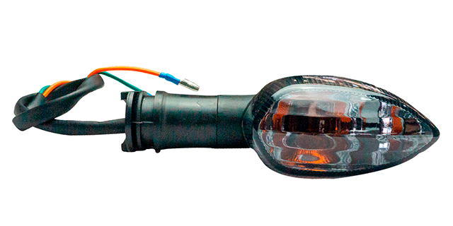 DIRECCIONAL YAMAHA FZ16-YBR125-YCZ110-SZ15RR-SZ-RR CORTA DEL DER-TRAS IZQ HUMO
