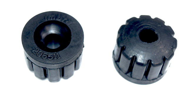 CAUCHO AMORTIGUADOR TANQUE HONDA XRE 300 (15-19)- SPLENDOR NXG(10-14)- NXR125 BROSS (04-10) XR150L (MOD 14-UP) Paquete x 2