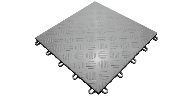 PISO PLASTICO MODULAR SELLADO COLOR GRIS LIMPIA FACIL 33cm x 33cm x1.6cm