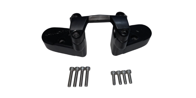 BASES MANUBRIO BAJAJ PULSAR NS200 FI ABS DC BARRAS INVERTIDAS