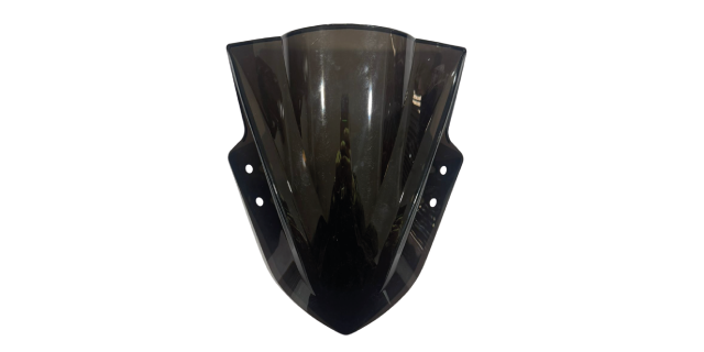 CUPULA DOBLE BURBUJA KAWASAKI NINJA 300-BAJAJ NS 200-NS200 FI-NS160-NS150-NS400Z-PULSAR N160-N250-DOMINAR 25-400-400UG-POLICARBONATO HUMO