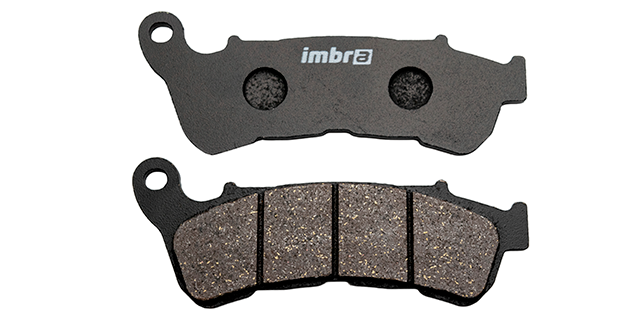 PASTILLA DE FRENO DEL HONDA CB160R HORNET (23-UP)- CB160F DLX (18-22) - FORZA 250 (18-22) - FORZA SI (14-18) - FORZA 300 (14-20) - CBR 250 R ABS (11-17) CALIPER DE 3 PISTONES