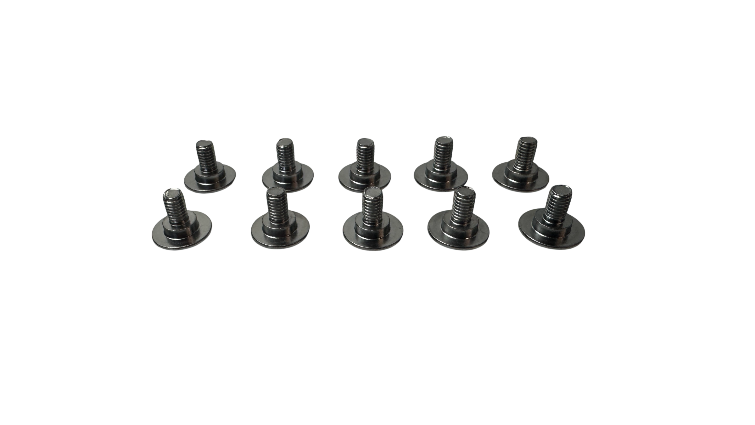 TORNILLO DE FIJACION CARENAJE ECO DELUXE CROMADO (PAQUETE POR 10 UNIDADES) M6