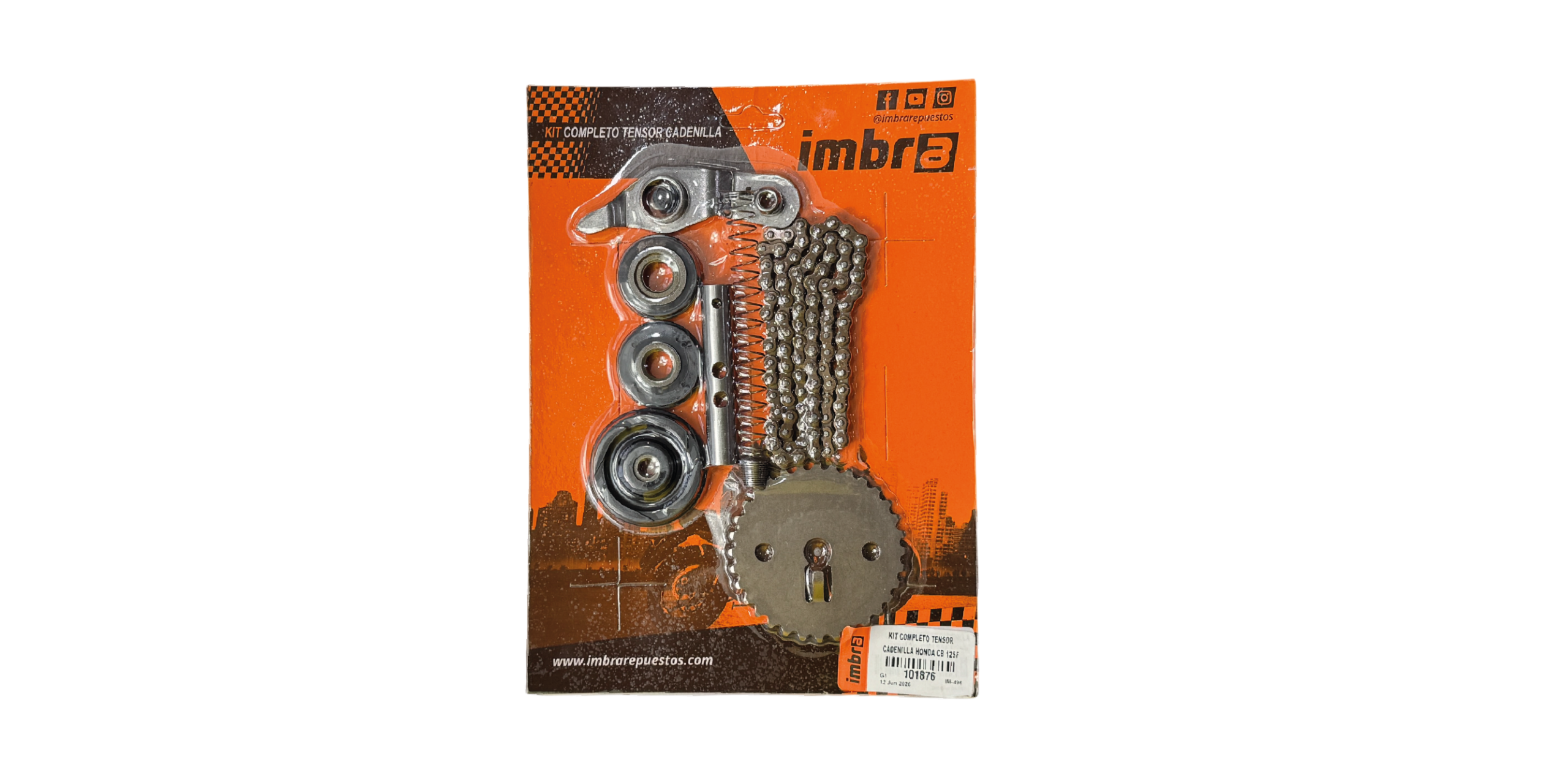 KIT COMPLETO TENSOR CADENILLA HONDA CB 125F