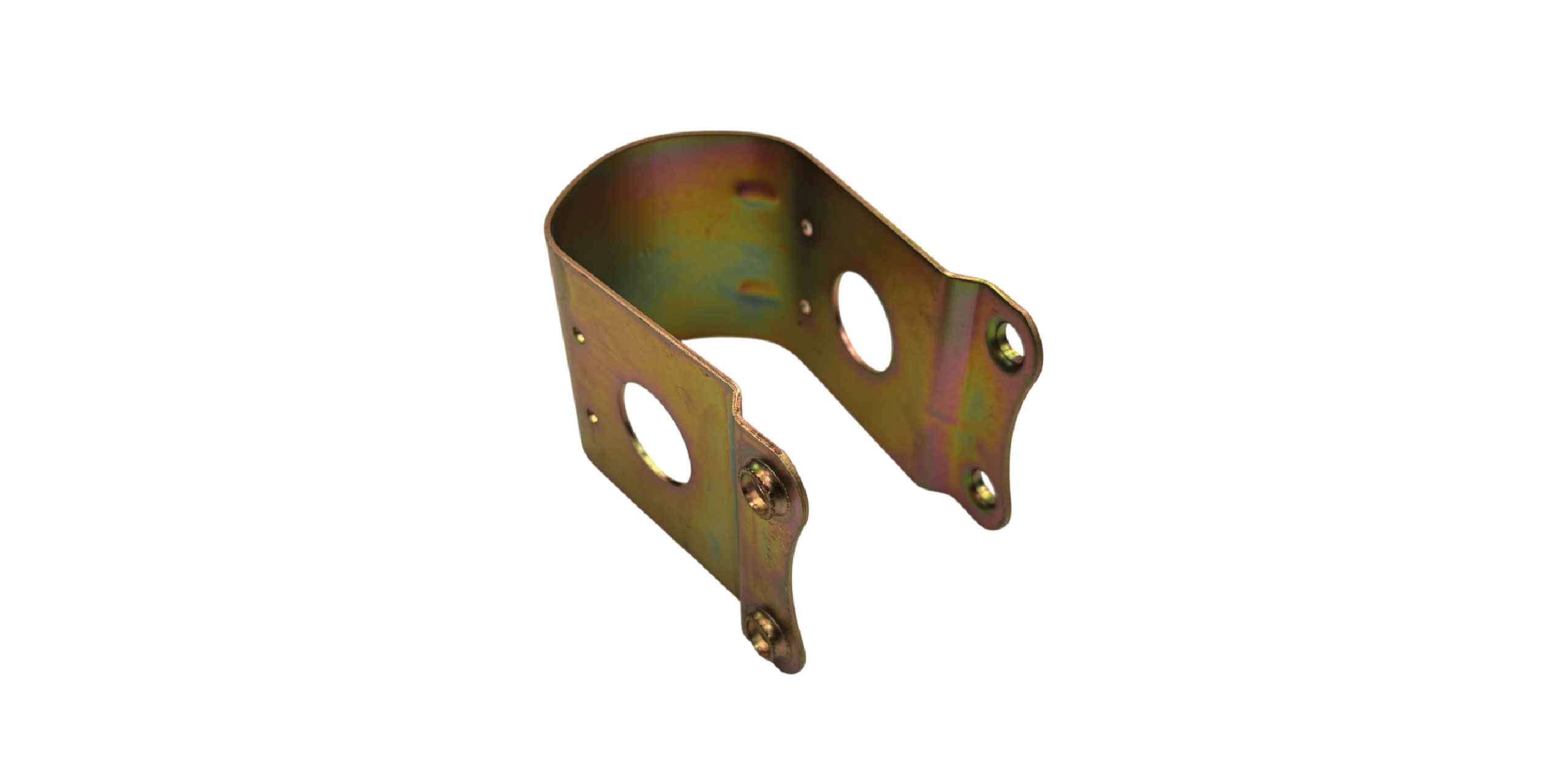 SOPORTE METÁLICO GUARDABARRO DELANTERO BAJAJ BOXER CT100-S-ES-KS-DISCOVER125-125+-PLATINO 100-125-5S"