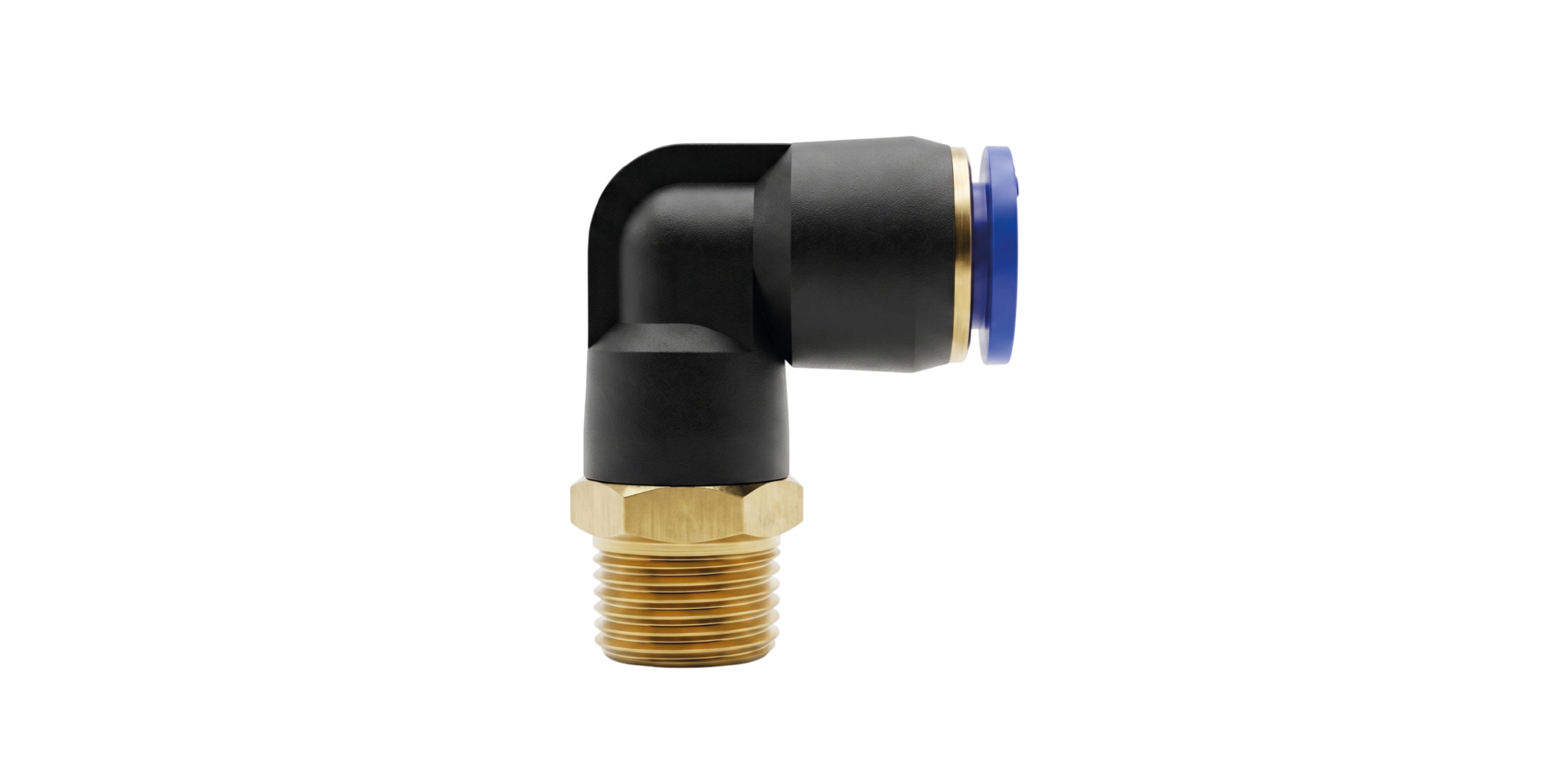 RACOR EN T 1/4"NPT CODO