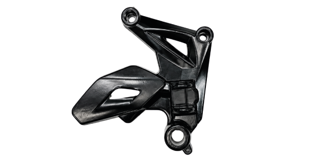 BASE POSAPIE DELANTERO DERECHO PULSAR NS 160 NS 200 NS 200FI NEGRO