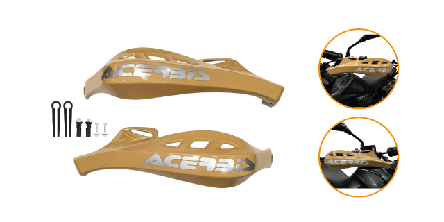 CORTA VIENTO TIPO ACERBIS COLOR BEIGE